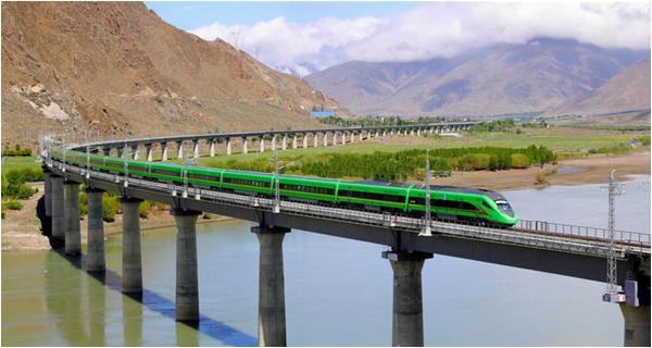 最美天路通車，鋼軌托起“復興號”開上了世界屋脊！